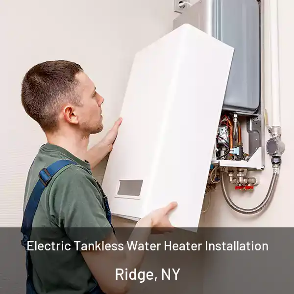  Electric Tankless Water Heater Installation Ridge, NY