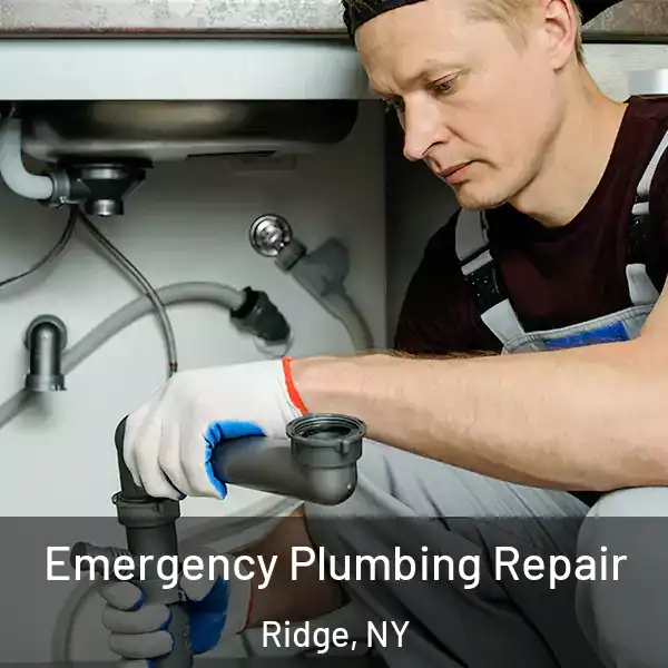  Emergency Plumbing Repair Ridge, NY