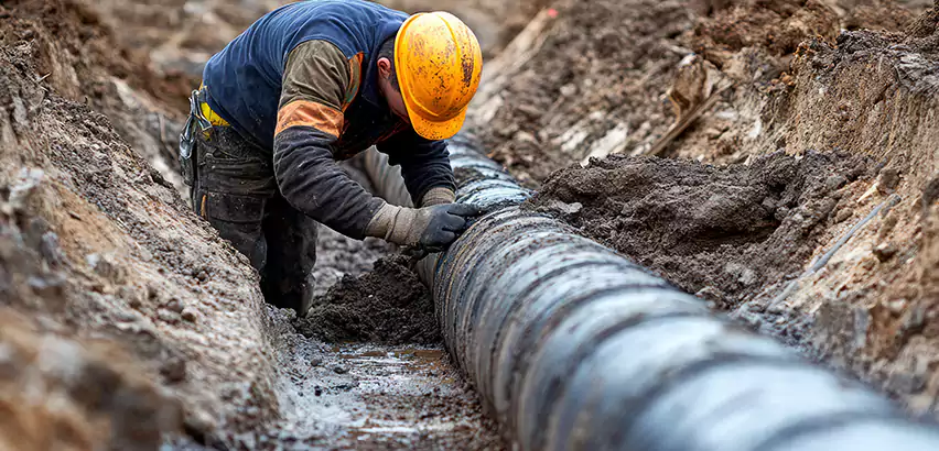 Sewer Replacement in Ridge