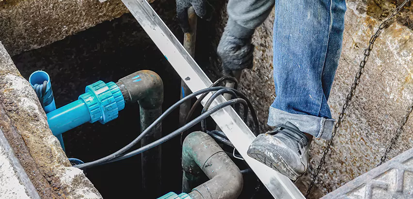 Zoeller Sewage Ejector Pump System in Ridge