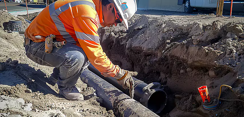 Professional Underground Pipe Repair Services in Ridge, NY.