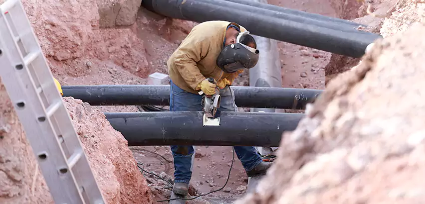 Water Line Replacement in Ridge