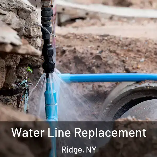  Water Line Replacement Ridge, NY